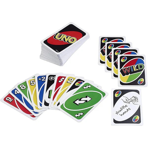 Mattel Games UNO Greatest Hits Gift Pack with 3 Card Games, UNO, UNO Flip & UNO Show ‘em No Mercy for Kids, Teens, Grown-Ups & Family Nights & Parties