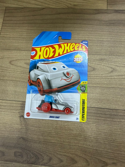 QUICK CHAT- SILVER - SINGLE HOTWHEELS