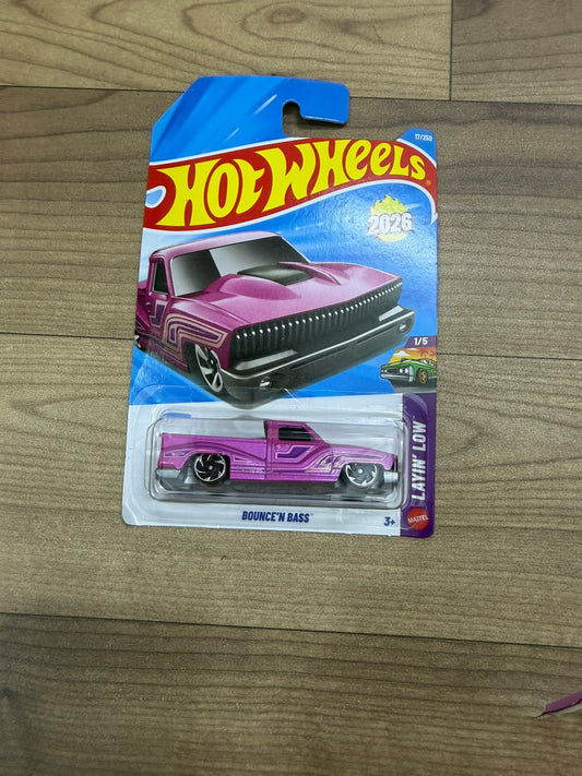 BOUNCE N BASS - SINGLE HOTWHEELS