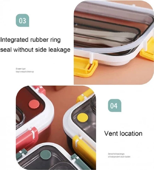 Lunch Box (3 Partition)- Yummy Spice Lunch Box