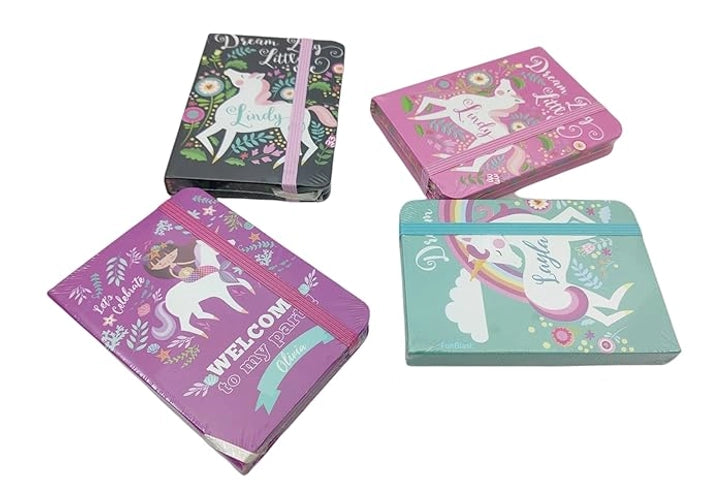 Mini Unicorn Notebook Diary for Kids