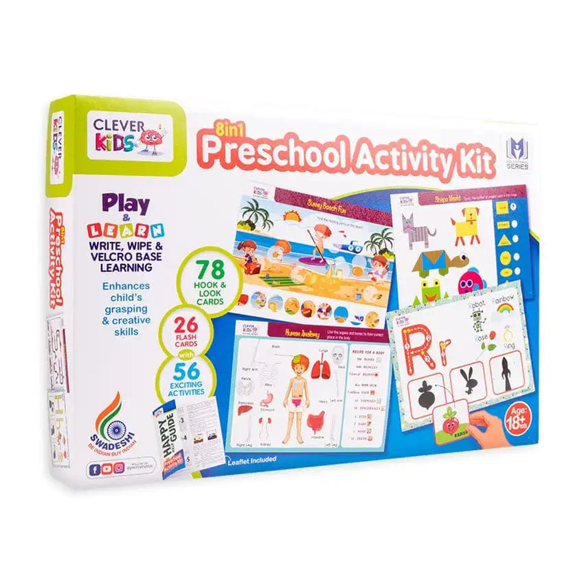 Preschool Program Kit 8In1 Preschool Activity Kit – Etrending