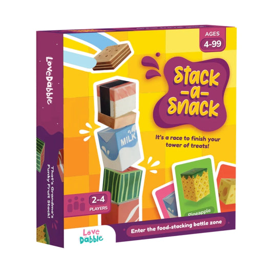 Stack-a-Snack- A Board Game by Love Dabble