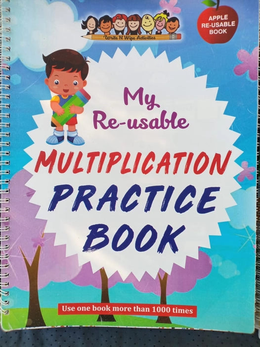 REUSABLE BOOKS- WRITE AND WIPE 1000 TIMES