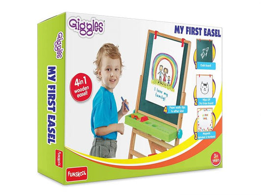 Giggles- 4 in 1 Drawing Board, My First Easel