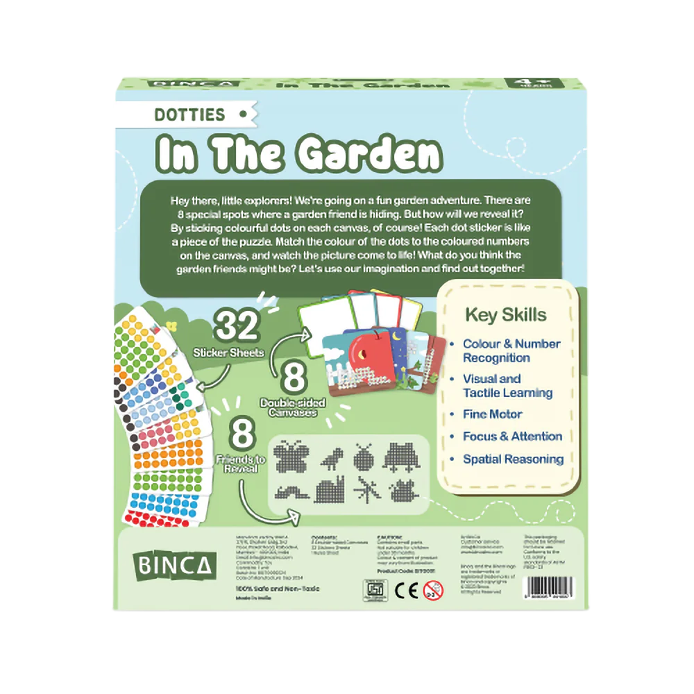 Dotties In the Garden - Dot Art Kit