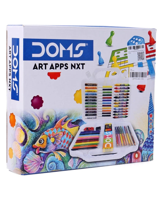 Doms Art Apps Nxt Colouring Kit Multicolour - 60 Pieces