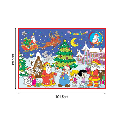 My Colouring Mat- Christmas Party