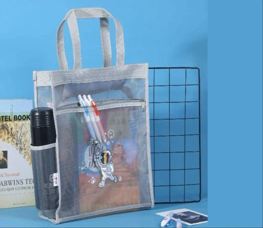 Space Transparent Tution Bag
