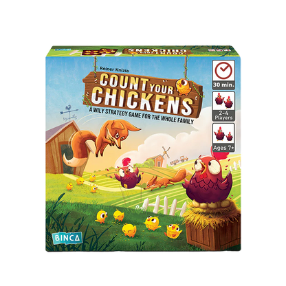 Count Your Chickens - Strategy Board Game