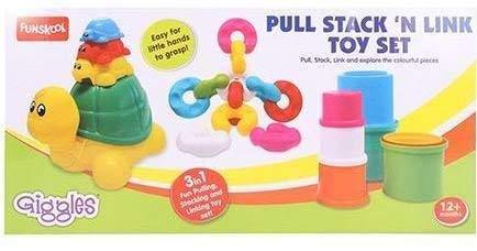 Pull Stack 'N Link Toy Set