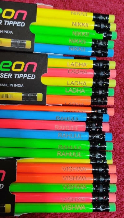20 Personalised Pencils for Kids