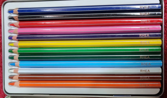 Personalised 12 COLOR PENCILS