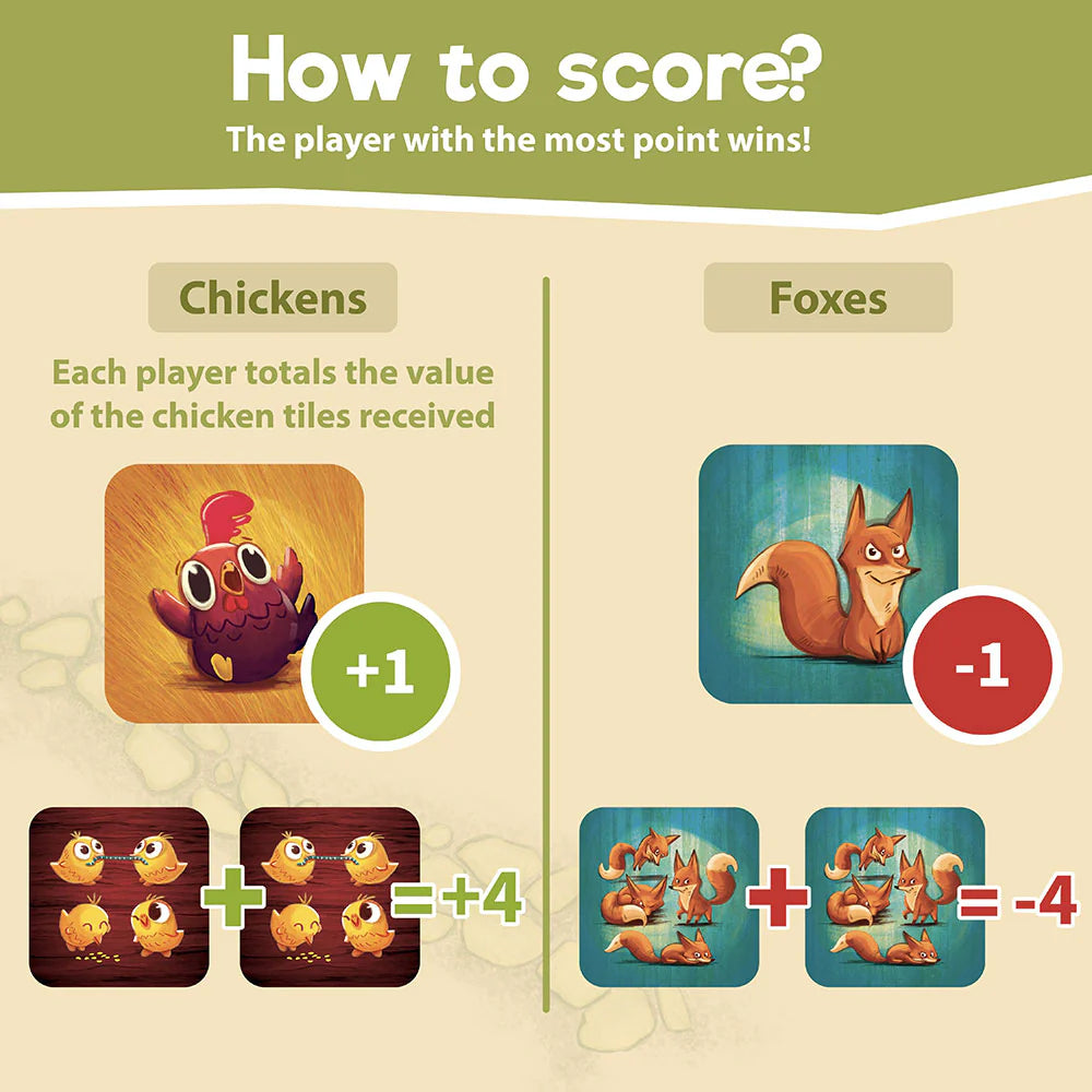 Count Your Chickens - Strategy Board Game