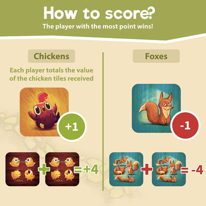 Count Your Chickens - Strategy Board Game