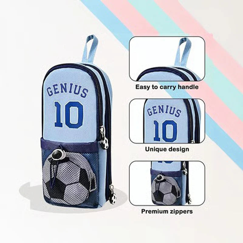 Sports Jersey Pencil Pouch- Football and Basketball