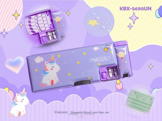 Magnetic Multifunctional Pencil Box For Kids