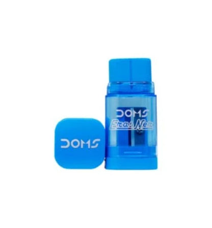 DOMS ErasNer 2in1 – Pencil Sharpener + Eraser Combo – Compact School Stationery (Set of 20)